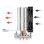 Refrigeración aire UNYKAch Socket Intel y AMD 120 mm UNYCOOL H41 PWM