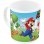 Taza Sensitiva Al Calor Super Mario Bros Foto De Grupo Nintendo Cerámica 325 Mls
