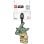 Etiqueta de Bagagem LEGO Star Wars Yoda 3D para Mochilas e Malas