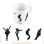 Taza Michael Jackson Nothing Is Impossible Cerámica 350 Mls