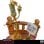 Figura Lumière La Bella Y La Bestia Disney Princess Be Our Guest Diorama 14 Cms