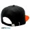 Cappellino Snapback Abystyle Naruto Shippuden Nero Arancione Simbolo Konoha