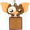 Llavero Gizmo Saliendo De Caja Pokis Gremlins Cabezón 6 Cms