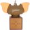 Llavero Gizmo Saliendo De Caja Pokis Gremlins Cabezón 6 Cms
