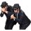 Set Figuras Jake Y Elwood Cantando Blues Brothers Diorama Con Luz 18 Cms