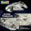 Maqueta Halcón Milenario Star Wars Grande 38 Cms