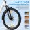 Bicicleta Eléctrica Urbana TTGO Z5 Motor Central 250W
