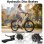 Bicicleta Eléctrica Urbana TTGO C5 250W 48V 13.5Ah 27.5" Blanco