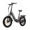 Bicicleta elétrica TTGO F7 urbana dobrável 250W bateria 48V 15Ah 20 polegadas
