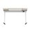 Escritorio regulavel eletrico Activejet ET119W-C 140x70 branco madeira