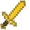 Espada de Disfraz Disguise Minecraft Dorada 50 cm