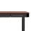 Escritorio regulable eléctrico Activejet ET119W-C 140x70 cm negro/nogal