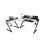 Mesa Gaming Huzaro Hero 7.0 154cm Aluminium und Carbonfaser mit Extras