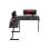 Mesa Gaming Huzaro 147 cm Stahl und Kohlefaser RGB mehrfarbig