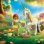Figure Playmobil Magic Unicorns Flor Arc-en-Ciel Fee Multicolor