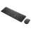 Clavier Lenovo 4X31R64473 complet sans fil avec souris italien noir