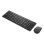 Clavier Lenovo 4X31R64473 complet sans fil avec souris italien noir