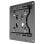Chief FSR1U Wandhalterung für Bildschirm 10 bis 32" VESA 50x50 bis 200x200 Max 20,4Kg