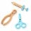 Juguete Médico Infantil EXTRALINK 43 Accesorios Madera Maleta