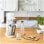 Carbonator SodaStream DUO RVS Wit 1L Fles 60L Capaciteit