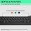 Tastatur HP 460 kabellos Bluetooth 5.3 kompakt mit Ziffernblock QWERTY Englisch