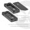 Caja PC Club 3D CAC-2510 M.2 Plastica Nero con Ventilatore USB4