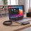 Caja PC Club 3D CAC-2510 M.2 Plastica Nero con Ventilatore USB4