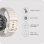 Armband Just in Case Garmin Venu 3/4 45mm Silikon Ivory 22 mm