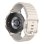 Armband Just in Case Garmin Venu 3/4 45mm Silikon Ivory 22 mm