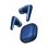 Soundcore Liberty 5 draadloze Bluetooth 5.4 oordopjes met ruisonderdrukking en IP55 blauw