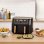 Friteuse sans Huile Ninja AF400EU Double Panier 9,5L 2470W Revêtement Céramique
