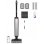 Aspirapolvere senza Fili Tineco Floor One S9 Artist 230W 50 min Autopulizia Nero Argento