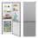 Kühlschrank Zwei Türen Bomann KG7359 Defrost 142,5cm 173L C Edelstahl