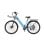 Bicicleta Eléctrica Urbana Velopro C1pro 250W 36V 18Ah Azul Cielo