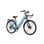 Bicicleta Eléctrica Urbana Velopro C1pro 250W 36V 18Ah Azul Cielo