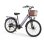 Bicicleta eléctrica Cysum X-city 250W 48V 10.4Ah 26" Morada