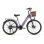 Bicicleta eléctrica Cysum X-city 250W 48V 10.4Ah 26" Morada