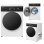 Lave-linge Bomann WA 7112 Hublot 10 kg 1400 rpm Classe A Blanc LED Inverter