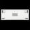 Clavier Aula F99 Tri-mode RGB Hot Swap Blanc Vert US