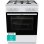 Cocina Independiente Gorenje GG6A10WFFM Blanca Gas Horno 72 L 4 Fuego