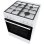 Cocina Independiente Gorenje GG6A10WFFM Blanca Gas Horno 72 L 4 Fuego