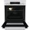 Cocina independiente Gorenje GECS6C70WC Cerámica 71L AirFry AquaClean