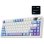 Teclado Aula F75 Max mecánico inalámbrico 75% con pantalla TFT y RGB US