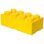 Brique de rangement LEGO 8 Jaune
