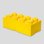 Brique de rangement LEGO 8 Jaune