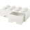 Scatola contenitore LEGO Brick Drawer 8 - White