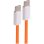 Cable USB-C Shiverpeaks 240 W 2,5 m orange
