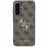 Funda para móvil Guess Hardcase piel ecológica marrón para Galaxy A57 5G