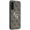 Funda para móvil Guess Hardcase piel ecológica marrón para Galaxy A57 5G