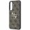 Funda para móvil Guess Hardcase piel ecológica marrón para Galaxy A57 5G